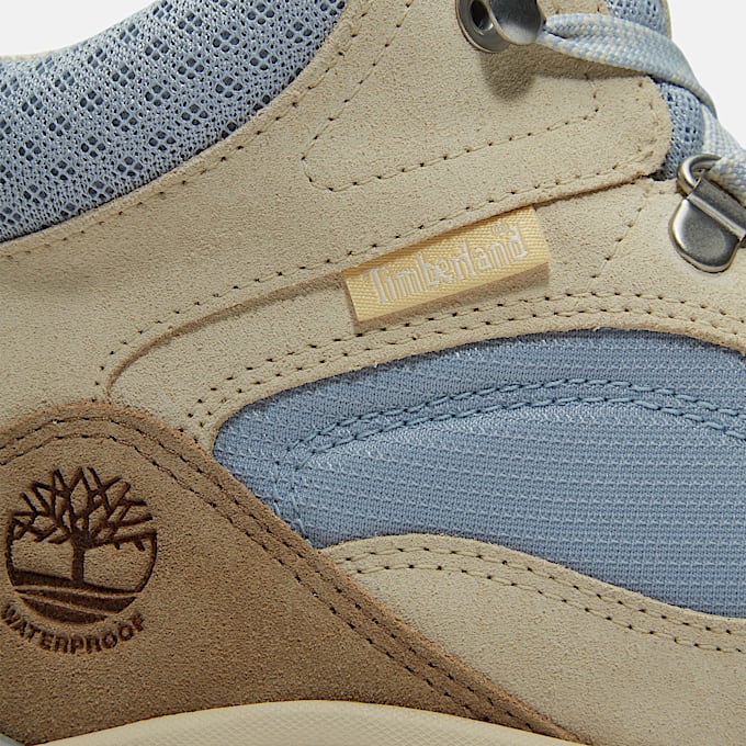 Womens Mt Maddsen Peak Mid Waterproof Hiking Boot TBL Light Beige Suede ALT7