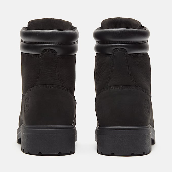 Mens Auburn Falls 6Inch Waterproof Boot TBL Black Nubuck ALT5