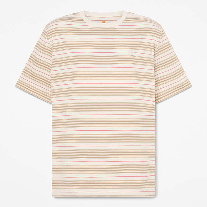 Striped TShirt TBL Vintage WhiteRose HERO