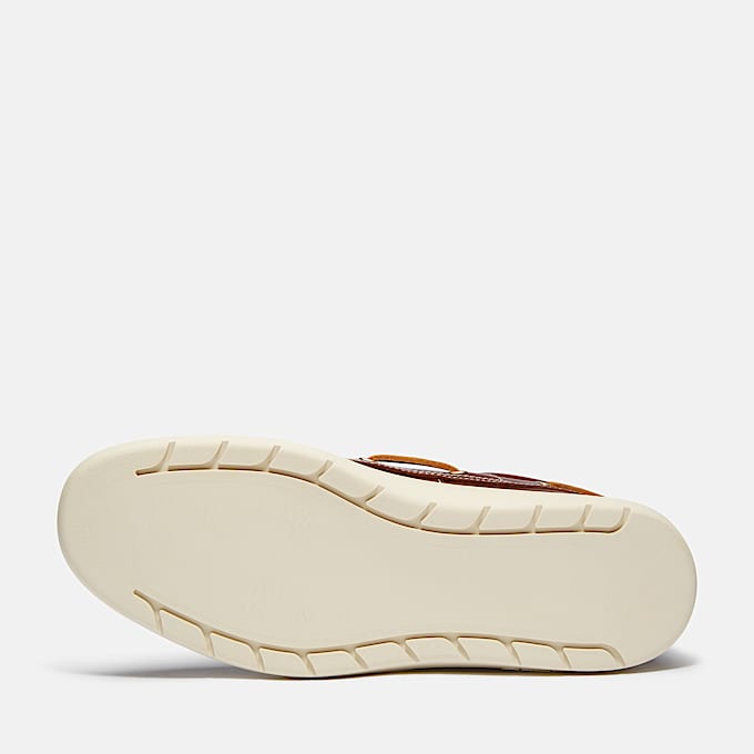 Mens Timberland Portofino Pier Boat Shoe TBL Burgundy FullGrain ALT3