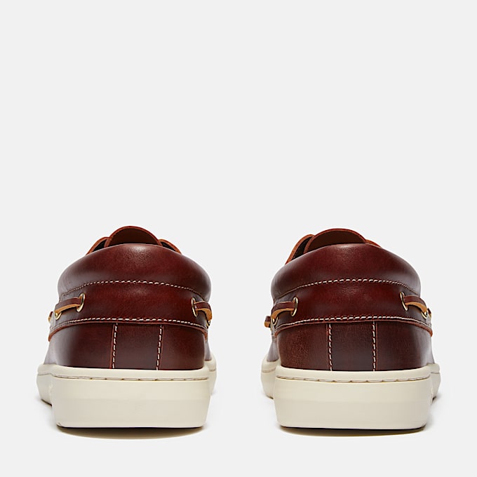 Mens Timberland Portofino Pier Boat Shoe TBL Burgundy FullGrain ALT5