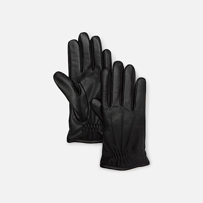 Womens Point Leather Glove TBL Black HERO