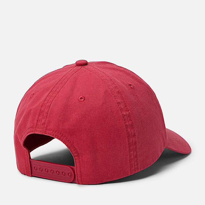 Gorra de bisbol con parche tejido TBL Rojo ALT1