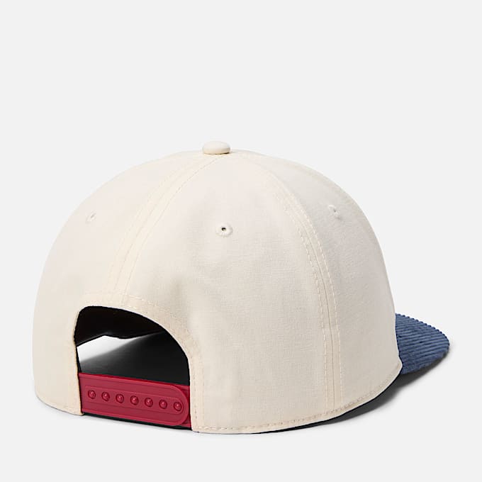 Mountain Cord Baseball Cap TBL WhiteNavy ALT1