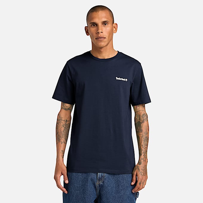 Front and Back Logo TShirt TBL Dark Sapphire ALT3