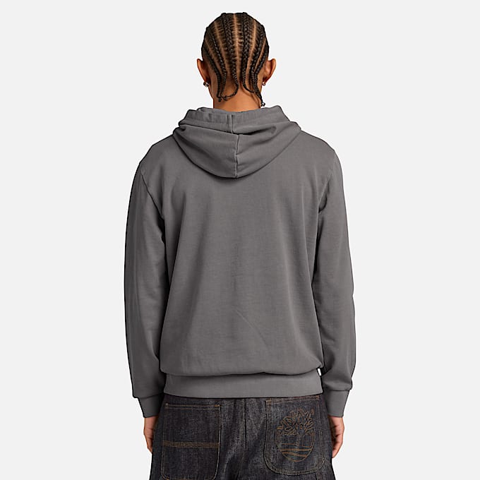 Mens GarmentDyed Hoodie TBL Blackened Pearl ALT8