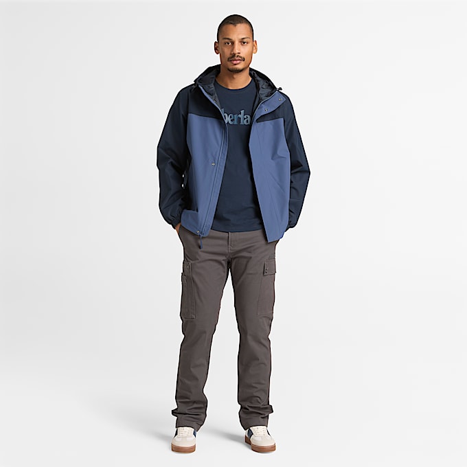 Manteau impermable pour hommes TBL Saphir fonc ALT2