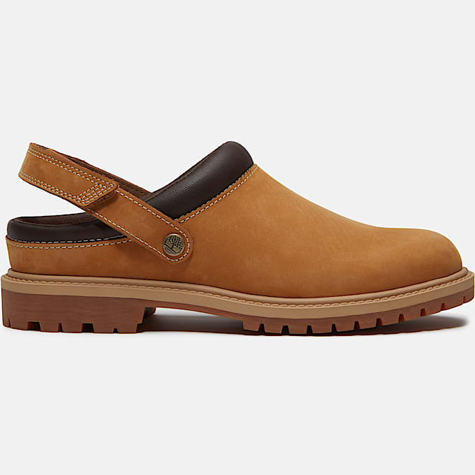 Womens Timberland Premium Clog TBL Wheat Nubuck HERO