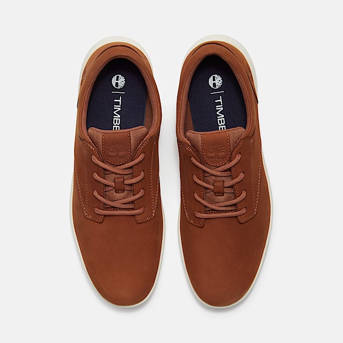 Mens Timberland Parker Street Sneaker TBL Rust Nubuck ALT2