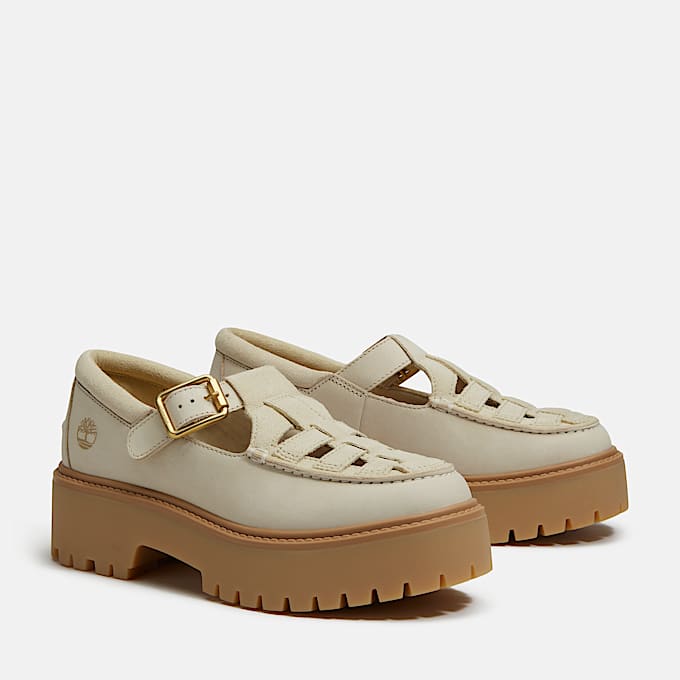 Chaussure à boucle Stone Street avec semelle plateforme pour femmes