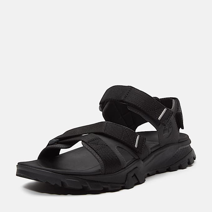 Mens Garrison Trail Backstrap Sandal TBL Black ALT10