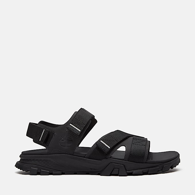 Mens Garrison Trail Backstrap Sandal TBL Black HERO