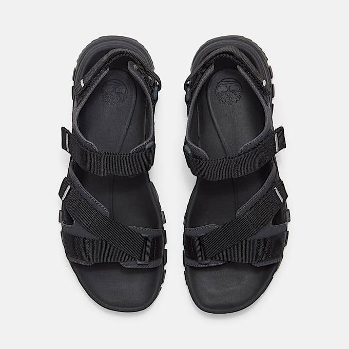 Mens Garrison Trail Backstrap Sandal TBL Black ALT2