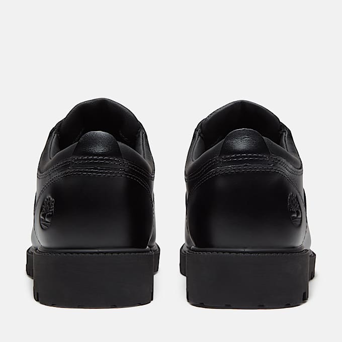 Mens Timberland Heritage Shoe TBL Black FullGrain ALT5