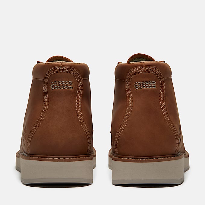 Mens Timberland Redwood Edge Essential Chukka Boot TBL Brown FullGrain ALT5