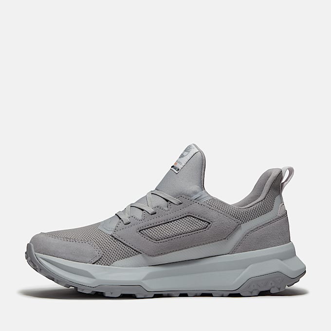 Mens Motion Ledge Mid Sneaker TBL Light Grey Mesh ALT6