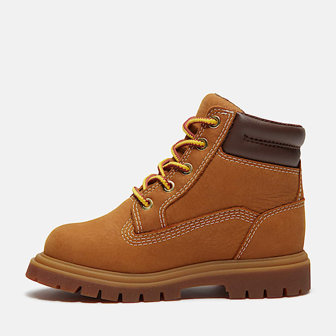 Toddler Auburn Falls 6Inch Waterproof Boot TBL Wheat Nubuck ALT6