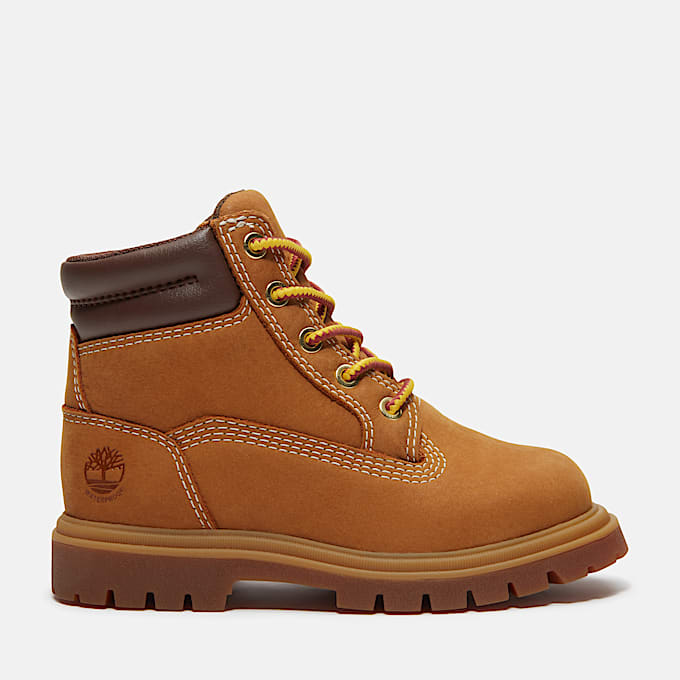 Toddler Auburn Falls 6Inch Waterproof Boot TBL Wheat Nubuck HERO