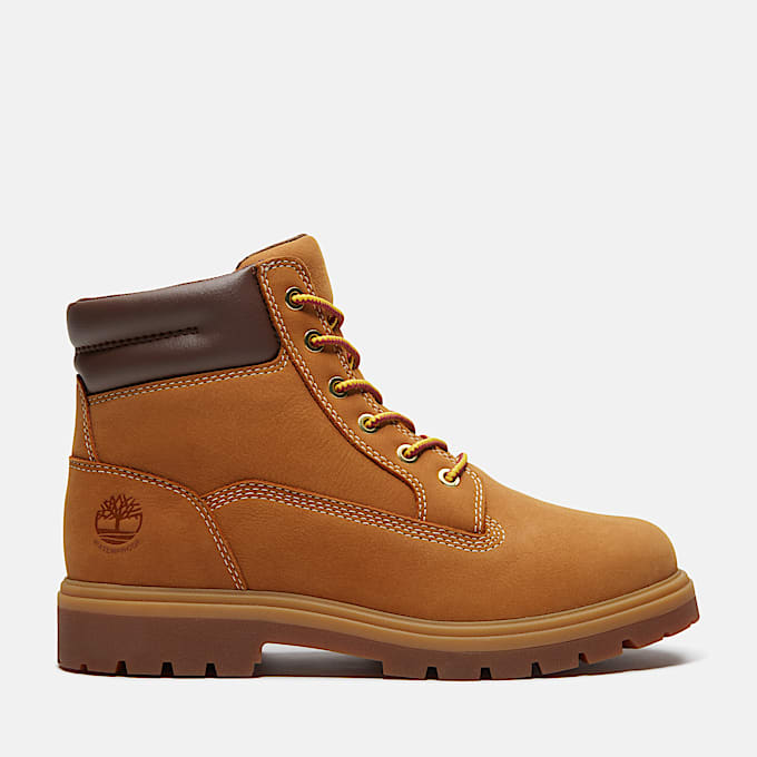Junior Auburn Falls 6Inch Waterproof Boot TBL Wheat Nubuck HERO