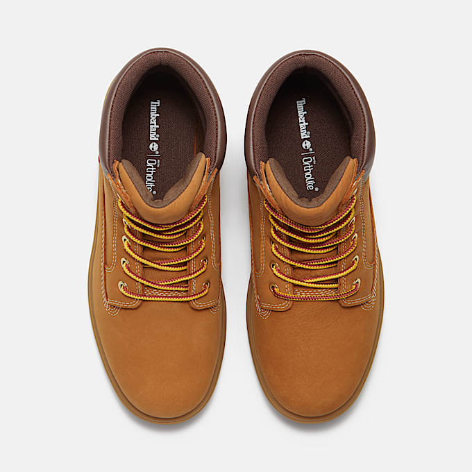 Junior Auburn Falls 6Inch Waterproof Boot TBL Wheat Nubuck ALT2