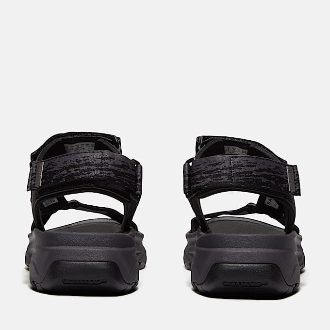 Womens Motion Dune Backstrap Sandal TBL Black Webbing ALT5