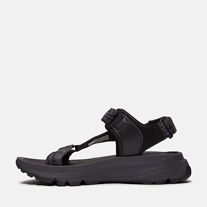 Womens Motion Dune Backstrap Sandal TBL Black Webbing ALT6