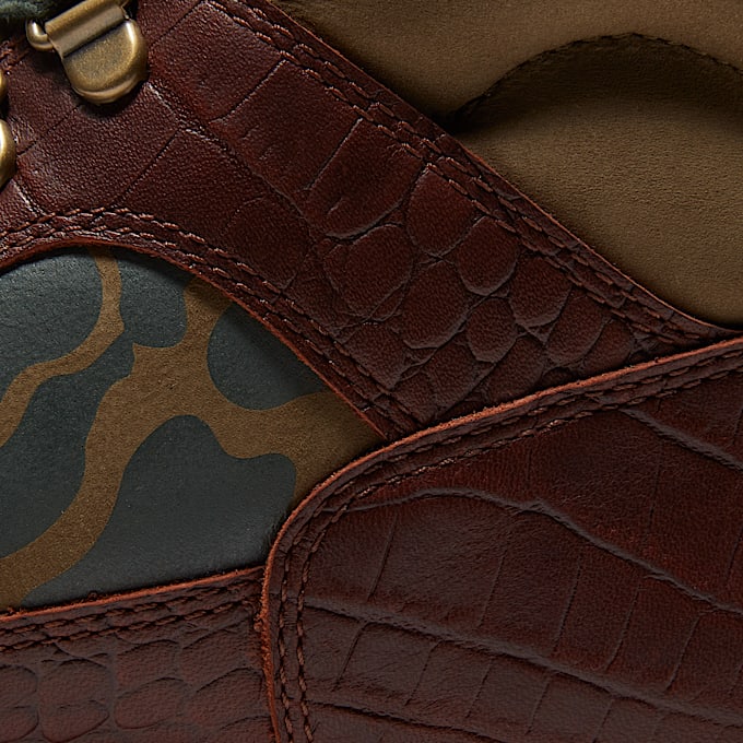 Timberland x Starcow Waterproof Field Boot TBL Brown Croc Embossed FullGrain ALT9