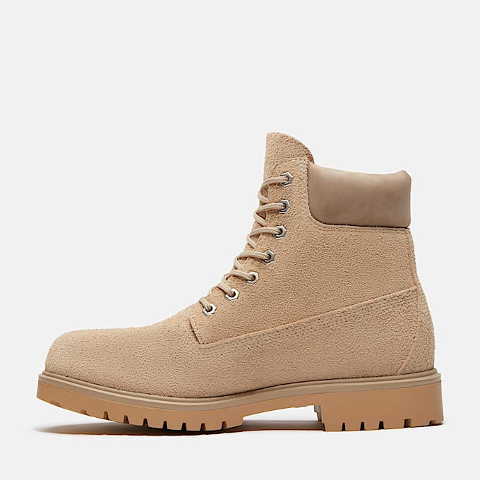 Mens Timberland 25 6Inch Waterproof Boot TBL Natural Suede ALT6