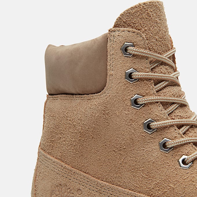 Mens Timberland 25 6Inch Waterproof Boot TBL Natural Suede ALT8