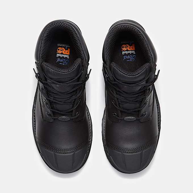 Mens Timberland PRO x Ford Boondock 6 Composite Toe Waterproof Work Boot TBL Black ALT2