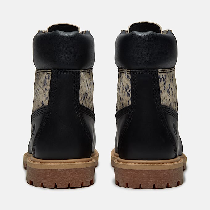 Womens Timberland Premium Suede 6Inch Boot TBL Snake Print Suede ALT5