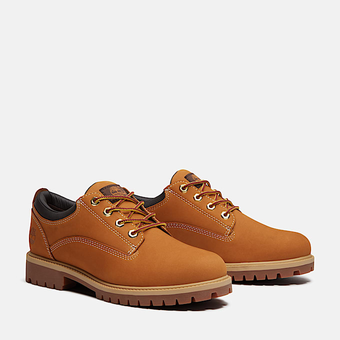 Zapatos Timberland Heritage para hombre TBL Nobuck trigo ALT4