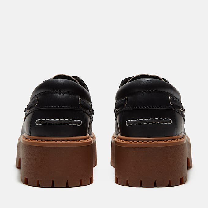 Womens Stone Street Platform Boat Shoe TBL Snake Print Suede ALT5