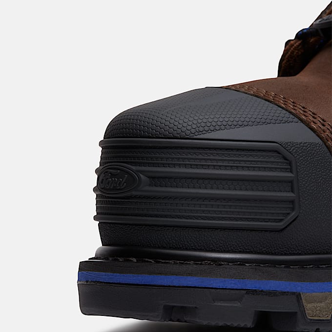 Mens Timberland PRO x Ford Boondock 6 Waterproof Work Boot TBL BrownBlue ALT8