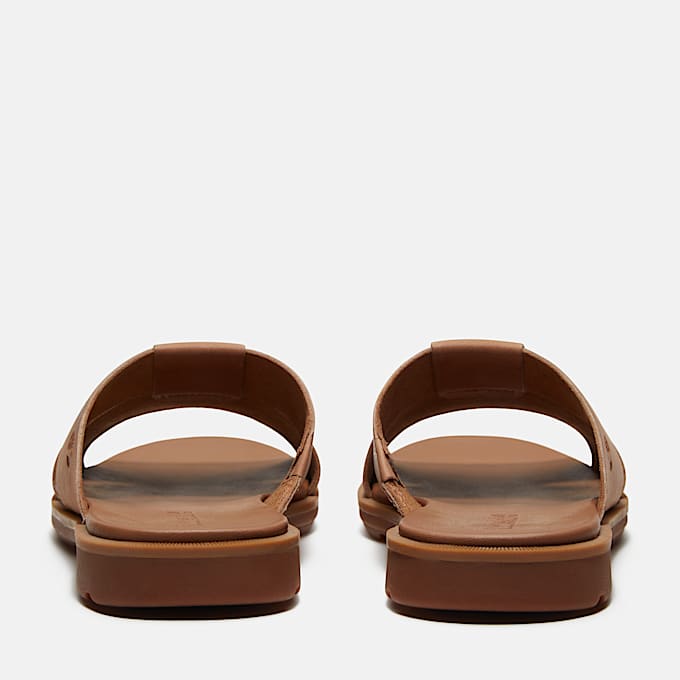 Womens Calista Bay Slide Sandal TBL Brown FullGrain ALT5