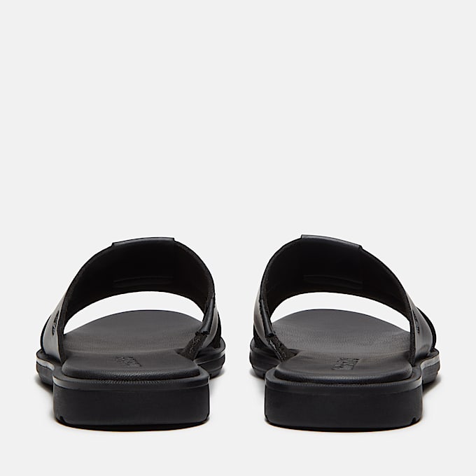 Womens Calista Bay Slide Sandal TBL Black FullGrain ALT5