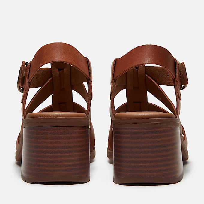 Womens Bellevaux Suede Fisherman Sandal TBL Brown FullGrain ALT5