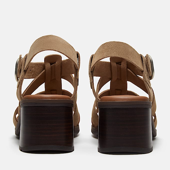 Womens Bellevaux Fisherman Sandal TBL Beige Suede ALT5