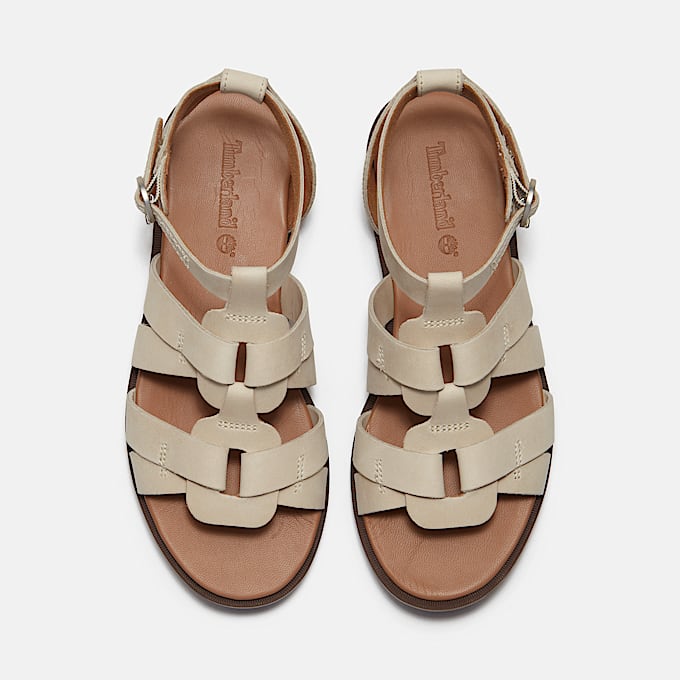 Womens Calista Bay Fisherman Sandal TBL Light Beige FullGrain ALT2