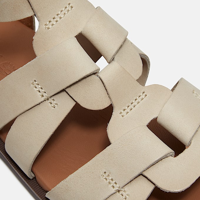 Womens Calista Bay Fisherman Sandal TBL Light Beige FullGrain ALT7