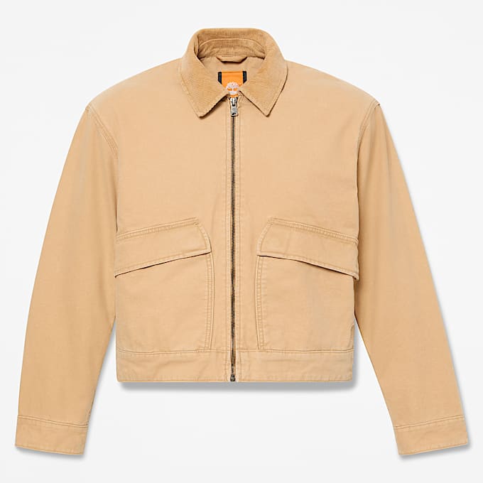 Chamarra para mujer Strafford Washed Canvas TBL Caf HERO