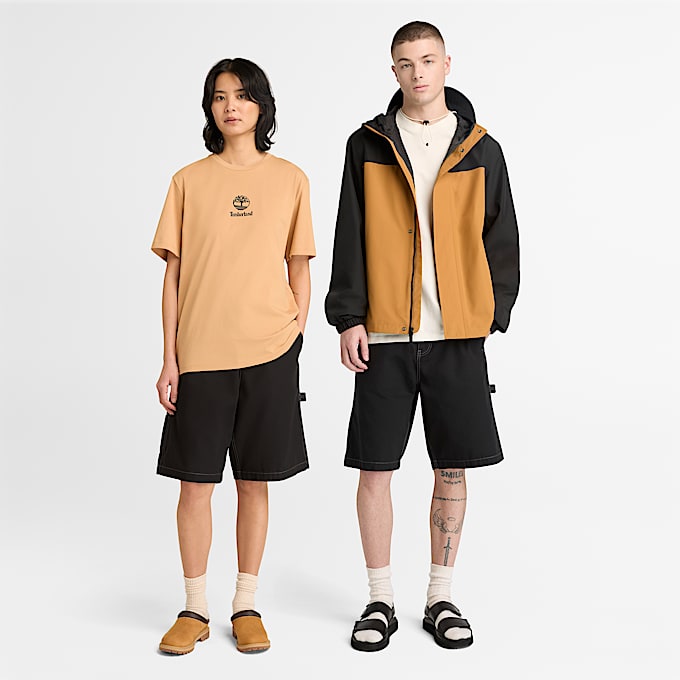 Washed Duck Canvas Carpenter Short TBL Black ALT1