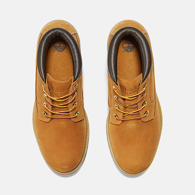 Mens Timberland Heritage Mid Waterproof Chukka Boot TBL Wheat ALT2