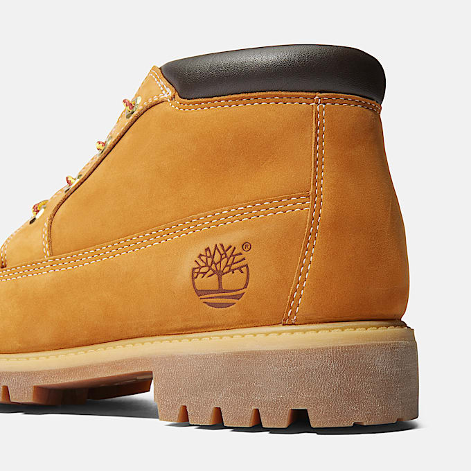 Mens Timberland Heritage Mid Waterproof Chukka Boot TBL Wheat ALT7