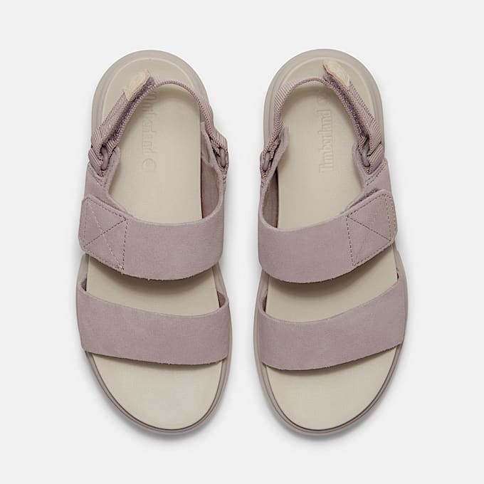 Womens Greyfield Backstrap Sandal TBL Light Purple Suede ALT2
