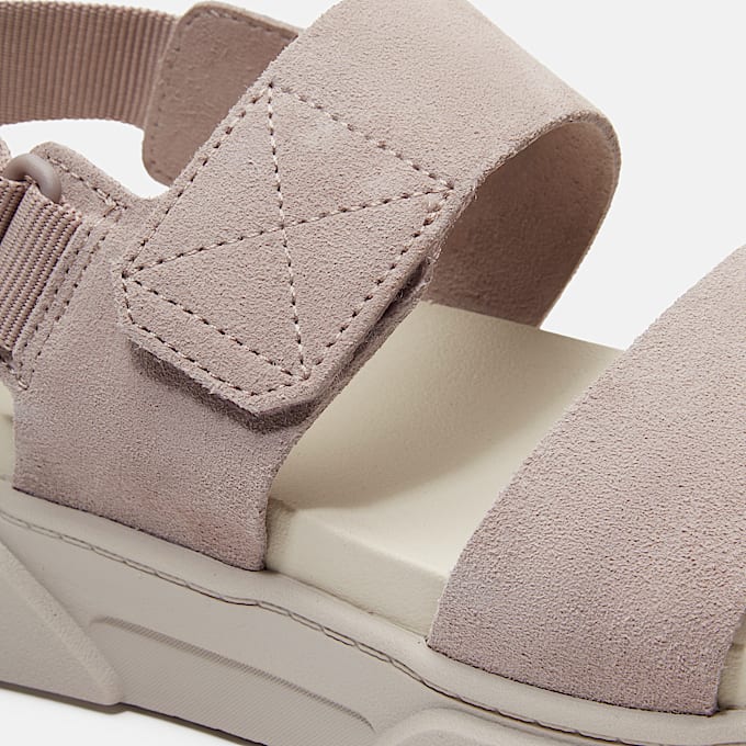 Womens Greyfield Backstrap Sandal TBL Light Purple Suede ALT8