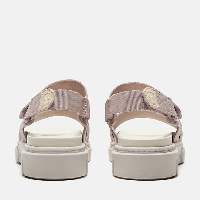 Womens Greyfield Backstrap Sandal TBL Light Purple Suede ALT5