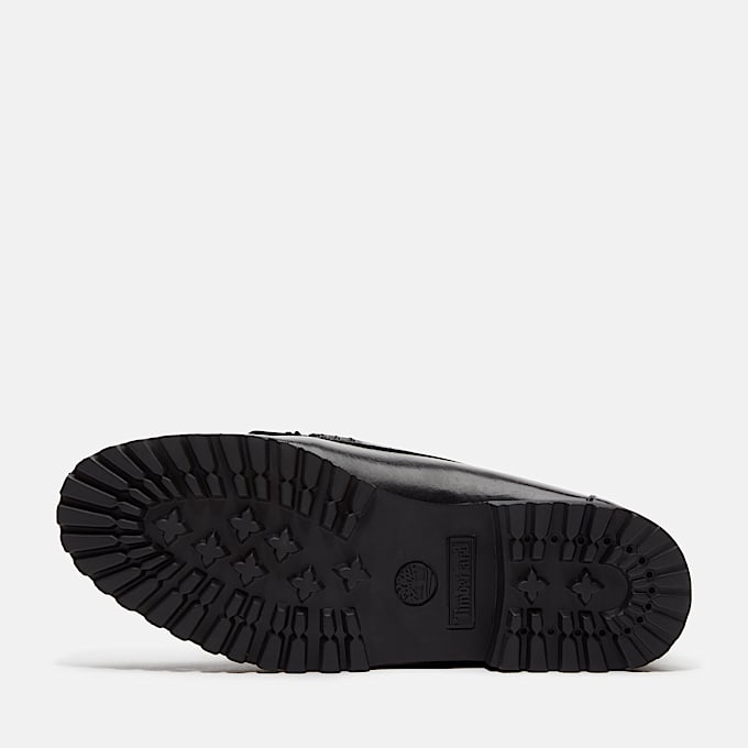 Mens Timberland Authentic Loafer TBL Black FullGrain ALT3