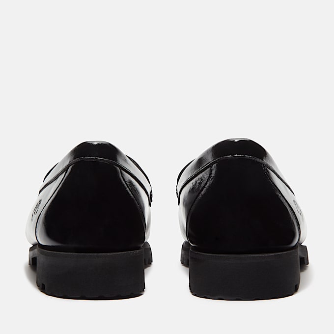 Mens Timberland Authentic Loafer TBL Black FullGrain ALT5