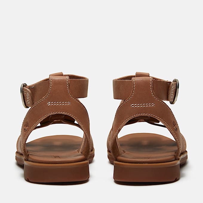 Sandalias Calista Bay Fisherman para mujer TBL Marrn Grano completo ALT5